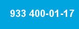 933 400-01-17 933 400-01-17